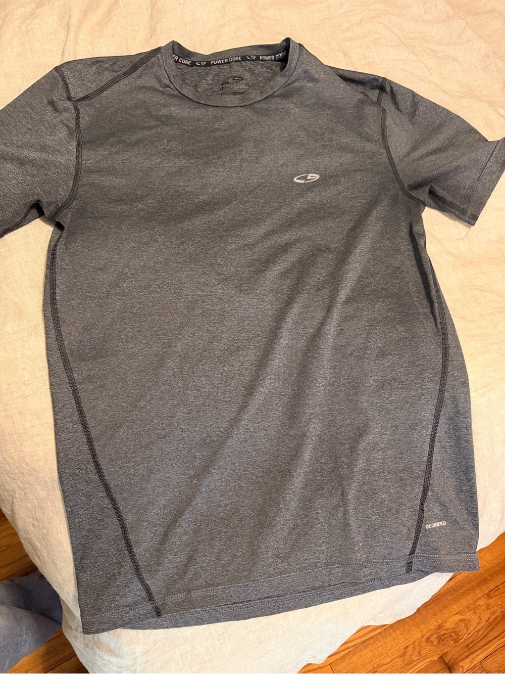 Champion Dark Gray Performance Short Sleeve Tee